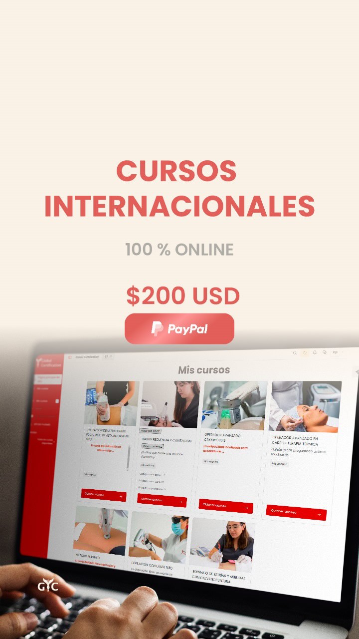 ¡Avanza tu carrera en salud desde cualquier lugar!🌍 ¡Descubre nuestros cursos internacionales en línea y crece profesionalmente!👩🏻‍⚕️ ➡️Eres profesional de la salud buscando mejorar tus habilidades y conocimientos? Nuestra plataforma de estudio ofrece cursos internacionales de alta calidad, diseñados específicamente para ti. Beneficios⬇️ •⁠ ⁠Aprende desde cualquier lugar y a tu propio ritmo •⁠ ⁠Accede a contenido actualizado y relevante •⁠ ⁠Interactúa con expertos y colegas de todo el mundo •⁠ ⁠Mejora tus oportunidades laborales y aumenta tu reconocimiento profesional Características ☝🏻 •⁠ ⁠Cursos en línea con videos, tutoriales y materiales interactivos •⁠ ⁠Acceso a biblioteca virtual y recursos adicionales •⁠ ⁠Soporte técnico y académico personalizado. Únete a nuestra comunidad global de profesionales de la salud Solicita asesoría e inicia tu crecimiento profesional hoy mismo ⬇️ [www.globalc.cl]